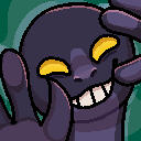 Cryptid character icon. Personal work.